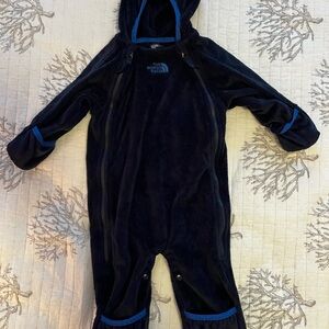 The North Face Navy Blue Infant Winter Suit